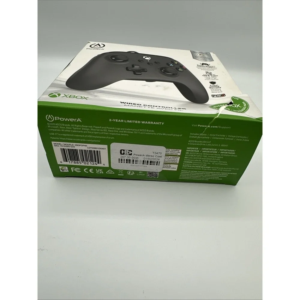 Wired Controller for Xbox Series X|S‎ - Black
